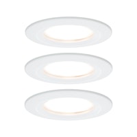 Paulmann Einbauleuchte Nova Coin 3er LED 3x6,5W weiß matt rund