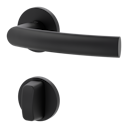 Vorschaubild Griffwerk VAYA 178 LORITA fast2fix Fast2Fix GK3 Rosetten rund WC Graphitschwarz