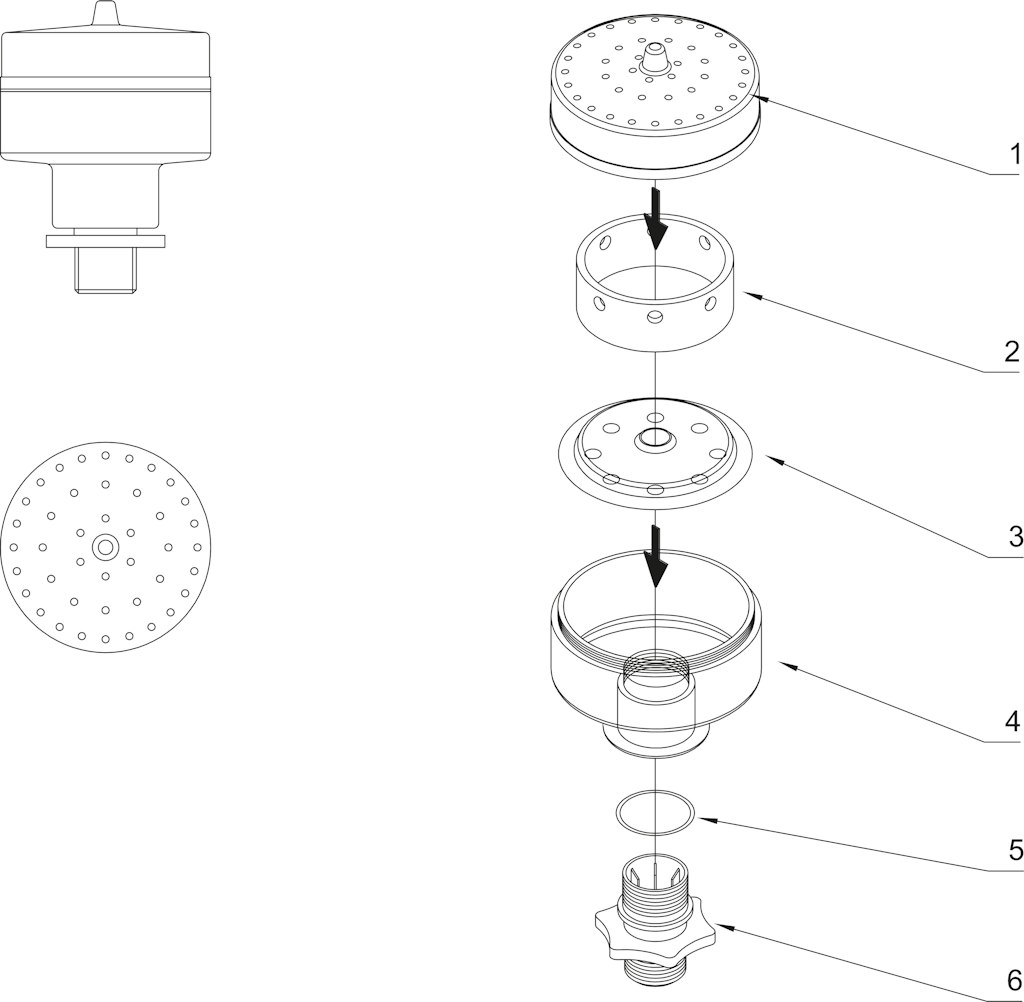 Explosionszeichnung Ersatzteile