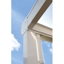 Vorschaubild Skan Holz Aluminium Terrassenüberdachung Modena Breite 434 cm mit Echtglas-Dach