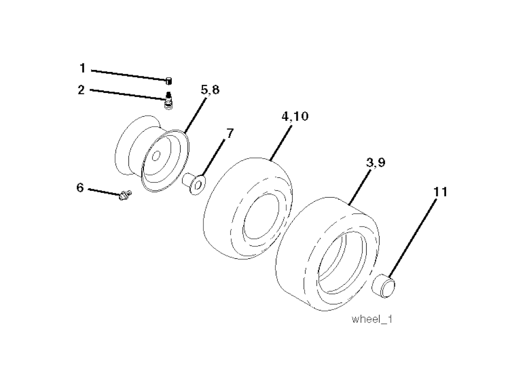 Explosionszeichnung Ersatzteile