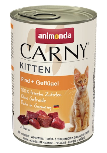animonda Carny Kitten 400g Dose Katzennassfutter