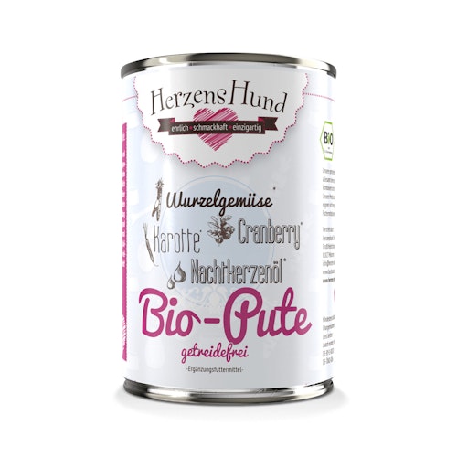 Herzenshund 400 Gramm Hundenassfutter