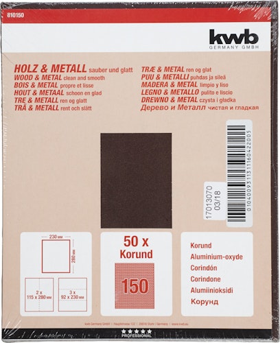 kwb Schleifbogen Korund K 150 810150