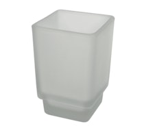 Bravat Glas für Glashalter New York, mineralweiß