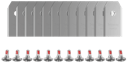 Vorschaubild Segway Navimow Long-Life-Ersatzmesser 12 Stück, inkl. Schrauben
