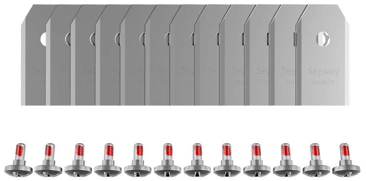 Segway Navimow Long-Life-Ersatzmesser 12 Stück, inkl. Schrauben