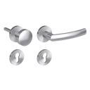 Vorschaubild Griffwerk Wechselgarnitur LORITA PROFESSIONAL K3 - Edelstahl matt