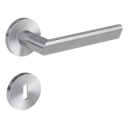 Vorschaubild Griffwerk Türgriff TRI 134 - Schraubtechnik, rund, Edelstahl matt