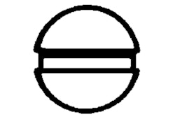 Metabo Saz=3 x Bits Torsion Schlitz 0.8 / 1.0 / 1.2