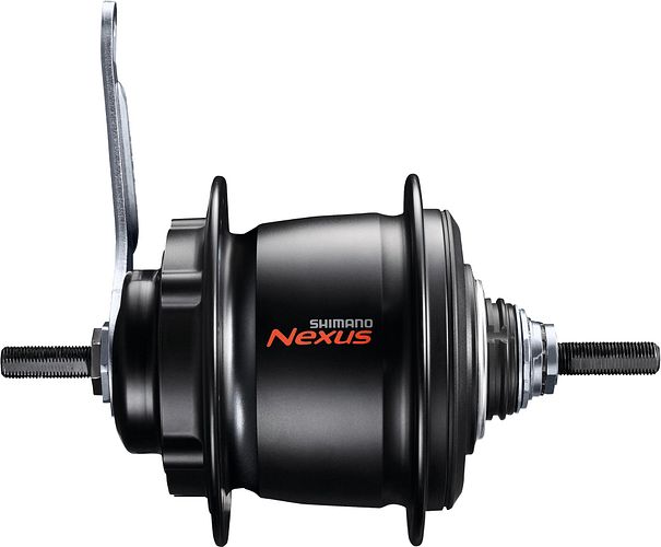 Shimano Getriebenabe Nexus SG-C60018 32 Loch schwarz mit Rücktrittbremse, 5-Loch Scheibenbremsaufnahme