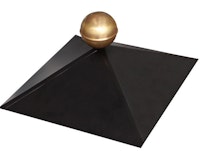 Karibu Pavillon Haube für quadratische PavillonsZubehörbild