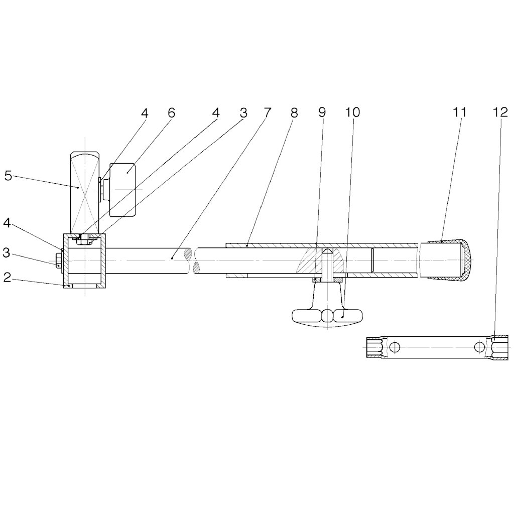 Explosionszeichnung Ersatzteile