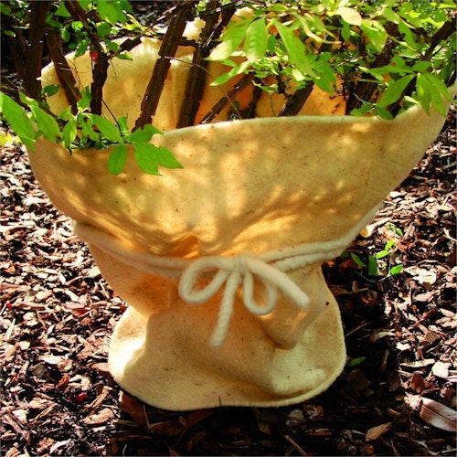 Noor Schutzmatte aus Schafwolle Unkraut & Winterschutz