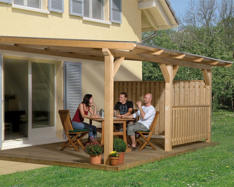 Weka Terrassenüberdachung 672