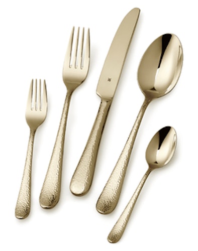 WMF Sitello Besteck-Set, Gold Edition, 30-teilig,  Cromargan®