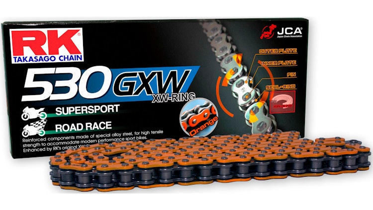 RK Kette 530GXW, 118 Glieder