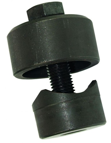 Schraublochstanze für 35 mm Lochgröße, Schwarz