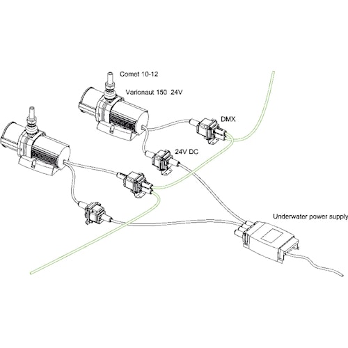 Oase Unterwassernetzteil 250 / 24 V / 01
