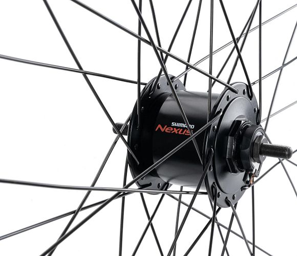 CONTEC Vorderrad Classic Z19 + Shimano DH-C3000 28 Zoll schwarz