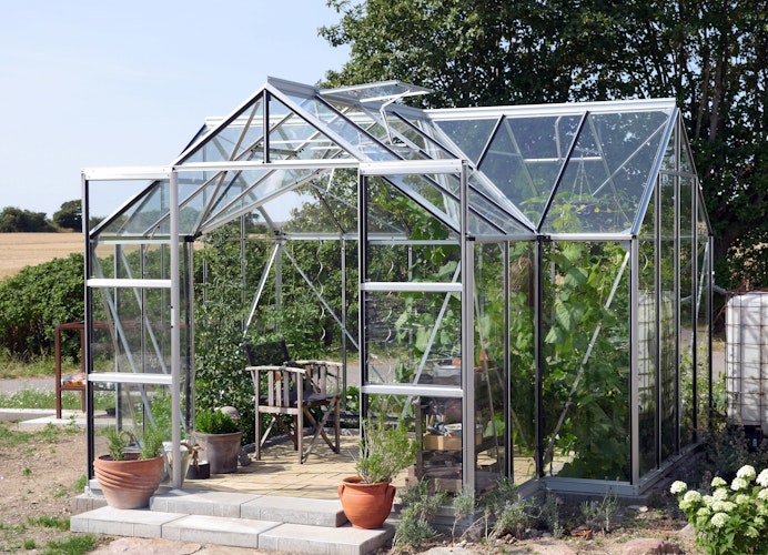 Vitavia Doppelschiebetür inkl. ESG passend zu Sirona/Sirius Orangerie