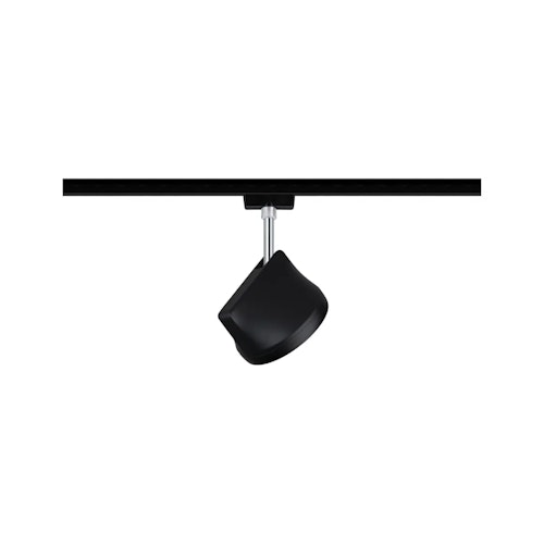 Paulmann URail LED Schienenspot Arena Einzelspot Schwarz matt/Chrom