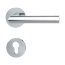 Vorschaubild Griffwerk Türgriff LOREDANA PROFESSIONAL Schraubtechnik GK3 - Edelstahl poliert/matt