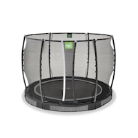 Exit Allure Premium Bodentrampolin mit Sicherheitsnetz
