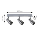 Vorschaubild Paulmann Spotlight Meli GU10 Nickel satiniert