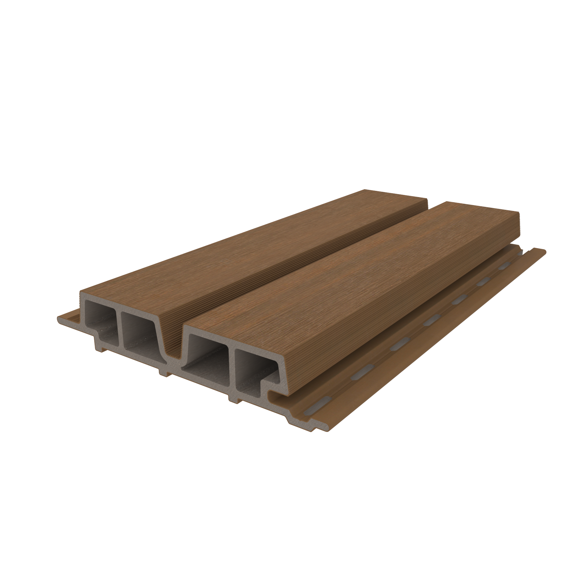 NewTechWood WPC Fassadenverkleidung Castellation Pro 65  BSK D 33 x 180 mm