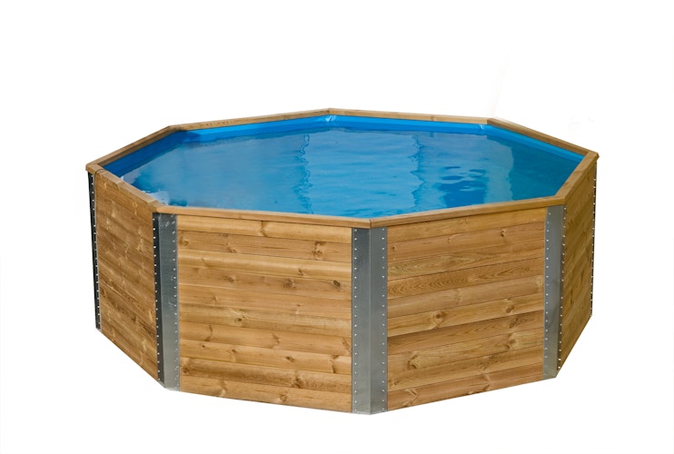 Weka 45 mm Massivholzpool 593 - 45 mm - 310 x 310 cm