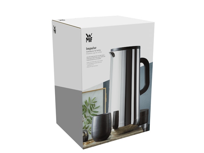 WMF Isolierkanne Kaffee 1,0l Impulse Edelstahl