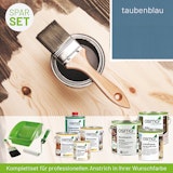 Innen- und Außenanstrich Komplettset für Gartenhäuser von 5 bis 10 m² Grundfläche (Deckfarbe)Zubehörbild