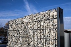 Kraus Gabionen Pfostenset - Seitenelemente - zum Einbetonieren 100mm - Anthrazit - 1540 mm