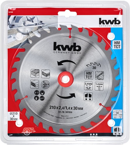 kwb Hk-Sägebl. HM Ø 210x30 Z30 587859
