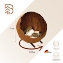 Vorschaubild Badeko Feuerkugel ,,Aurora“ in Edelrostoptik