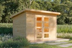 Wolff Finnhaus Gartenhaus Thies 2923 - 28 mm