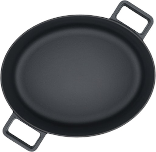 WMF Flavour Bräter oval, 33 x 26 cm, Black