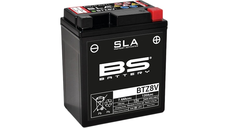 BS-Battery Batterie BS-Battery, SLA, versiegelt, Batterie "YTZ8V"