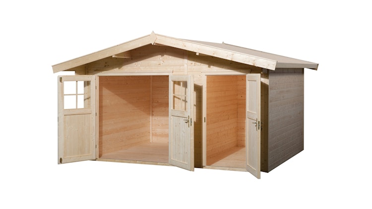 Weka 28 mm Gartenhaus 261