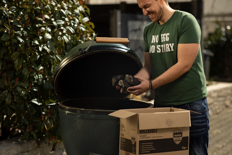 Wildfire Aroma Holzkohle vom Kräuterbaum 5 kg/ Karton 