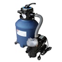 Vorschaubild Karibu Sandfilteranlage groß inkl. Schläuche, Quarzsand 25 Kilo (6,5 m³/h, 230 V)