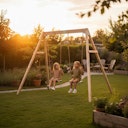 Vorschaubild EXIT Silvi doppelte Holzschaukel