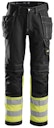 Vorschaubild Snickers High-Vis-Arbeitshose aus Baumwolle mit Holstertaschen, Warnschutzklasse 1