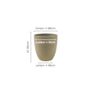 Vorschaubild Wikholm form Design Pflanzgefäß / Blumentopf Terrakotta grün ⌀ 31 x H 30 cm