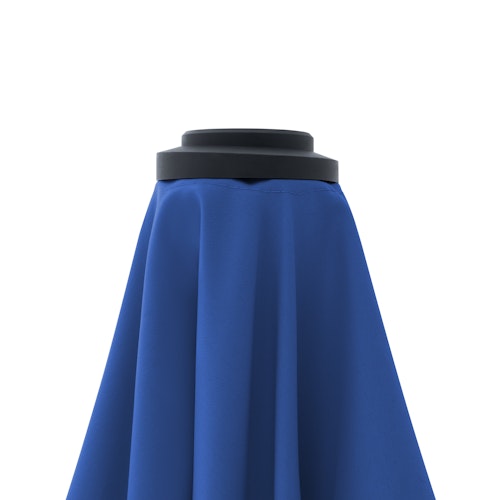 doppler Mittelmastschirm LIFE 180 Lift, Aluminium Anthrazit / 100 % Polyester 180 g/m²