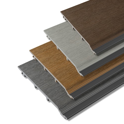 Fiberdeck WEO Essential Fassadenprofil 15 x 173 x 2900 mm