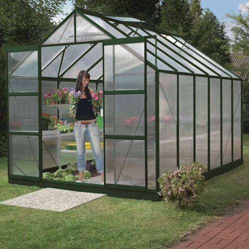 Vitavia Gewächshaus Uranus 9900 inkl. 4 Dachfenstern - 9,9 m²