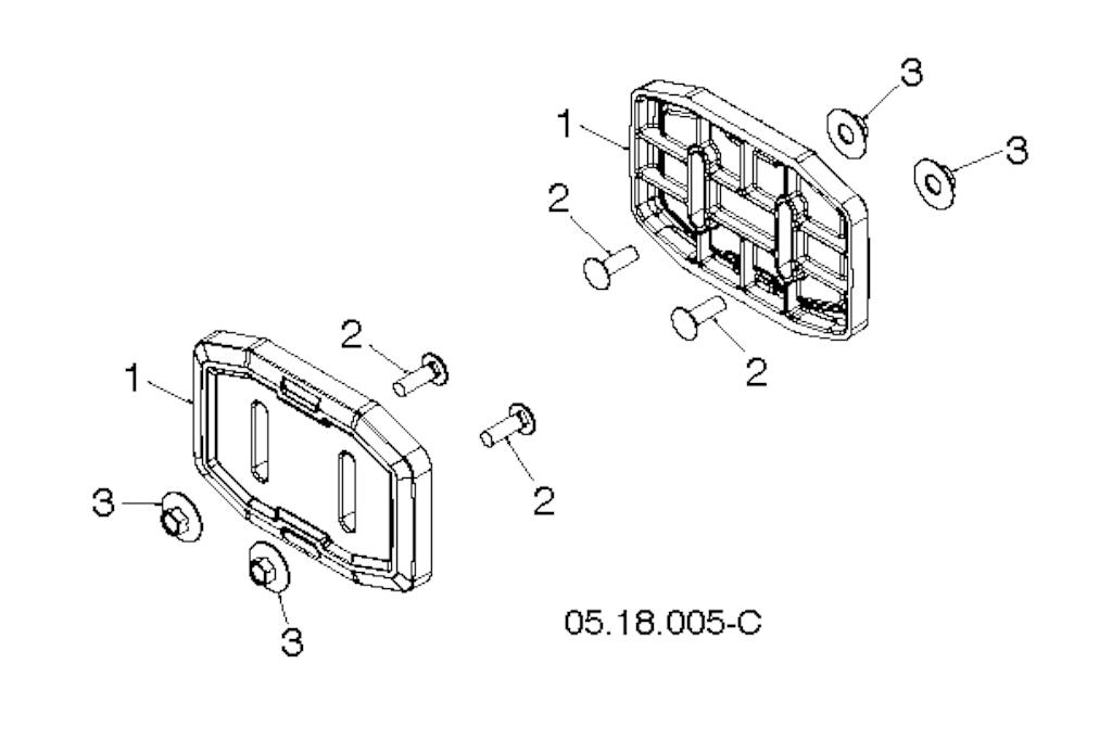 Explosionszeichnung Ersatzteile