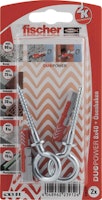 FISCHER Universaldübel Duopower 8x40 OH K (2 Stück)